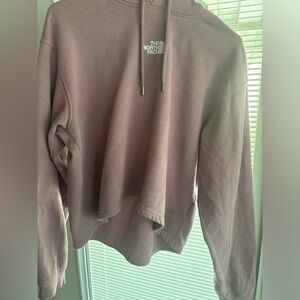 The North Face lilac hoodie
